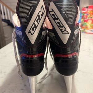 CCM Skates with Red and White Interior